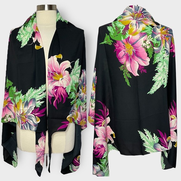 NWT WALTER BAKER Paradise Sarong in Grand Magnolia, One Size - Picture 4 of 11